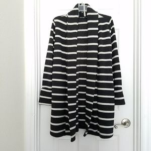 Doe & Rae Knit Open Front Cardigan Duster